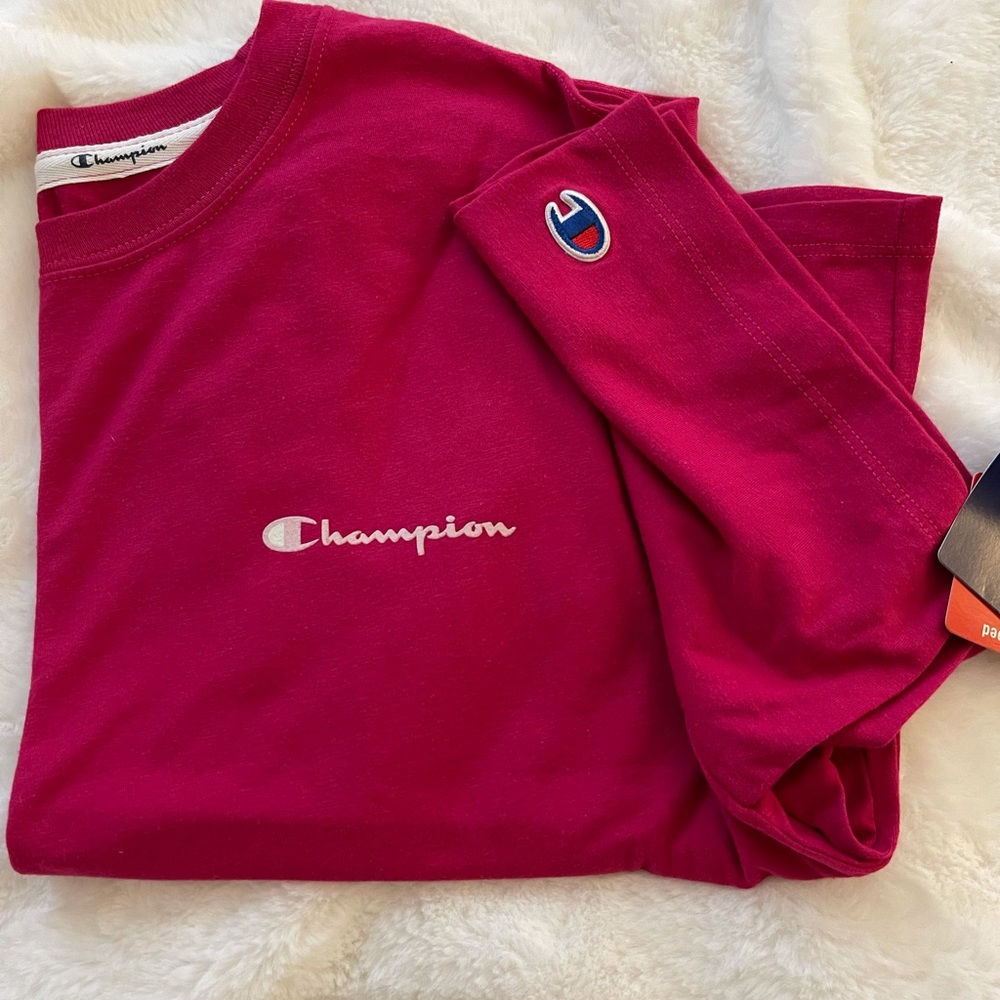 Champion crop top tee